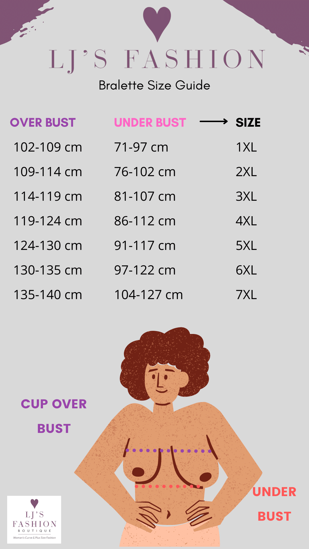 Bralette size sales