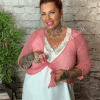 Barcelona Bolero Shrug Top best fits 12-22 - Image 3