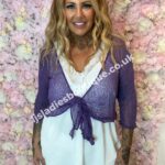 Barcelona Bolero Shrug Top best fits 12-22 - Image 14