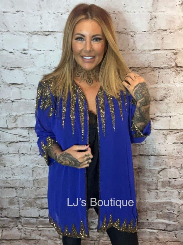 Brillare (Sparkle) Cover Up Shrug Jacket best fits 14-24 NO RETURNS ON SALE ITEMS - Image 3