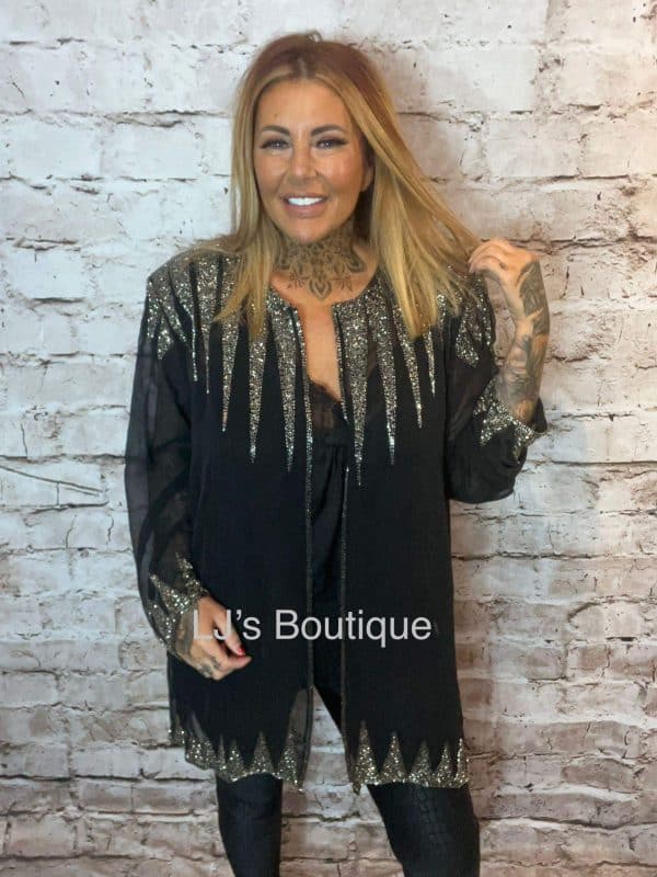 Brillare (Sparkle) Cover Up Shrug Jacket best fits 14-24 NO RETURNS ON SALE ITEMS