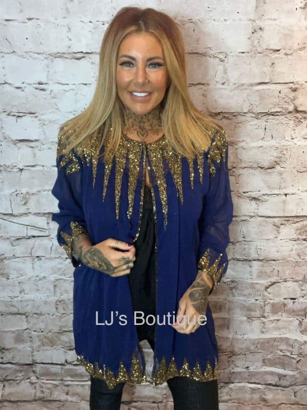 Brillare (Sparkle) Cover Up Shrug Jacket best fits 14-24 NO RETURNS ON SALE ITEMS - Image 8