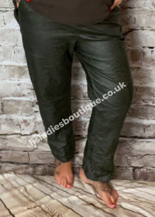 Leather Look Magic Trousers best fits 12-16 *NO RETURNS ON SALE ITEMS*