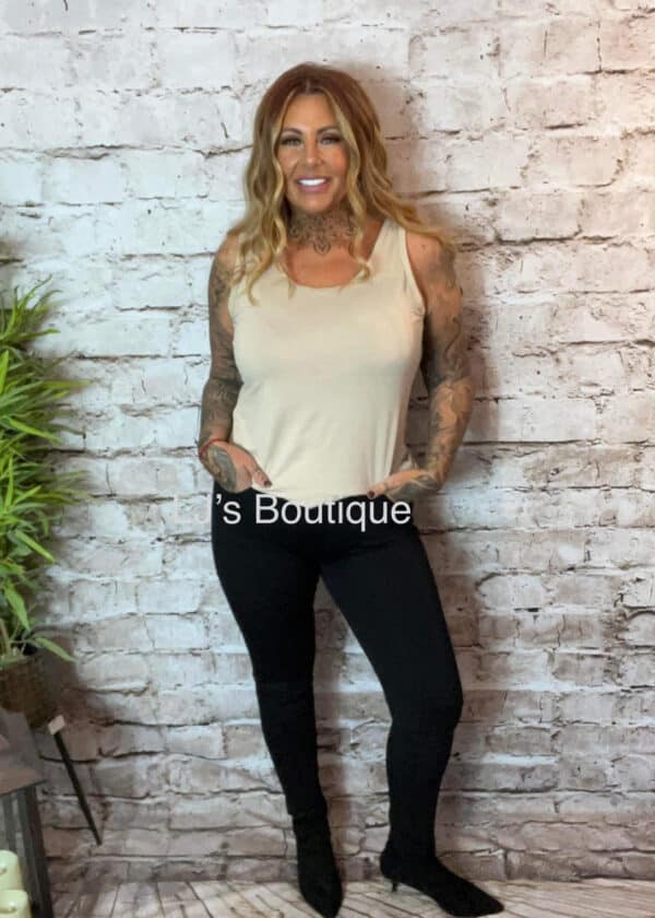 Black High Waisted Jeggings "No Returns On Sale Items"