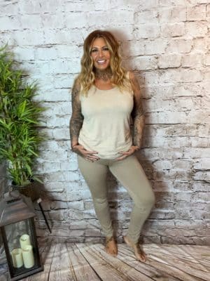 Mocha High Waisted Jeggings "No Returns On Sale Items"