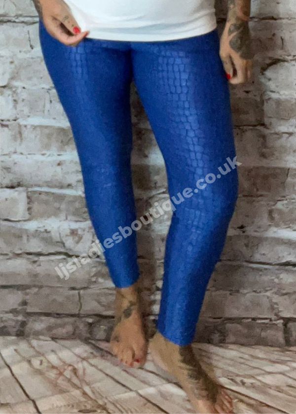 Royal blue womens clearance leggings