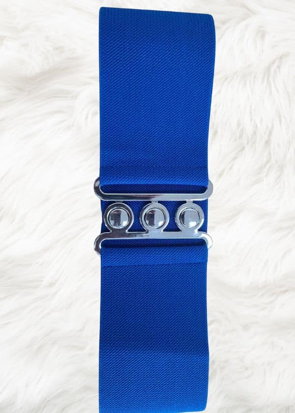 Wide blue belt hotsell
