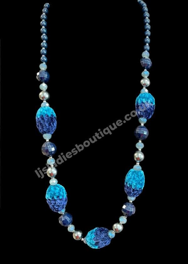 Blue Necklace No 3 - LJ's Ladies Boutique