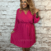Stacey Short Pleated Dress best fits 14-22