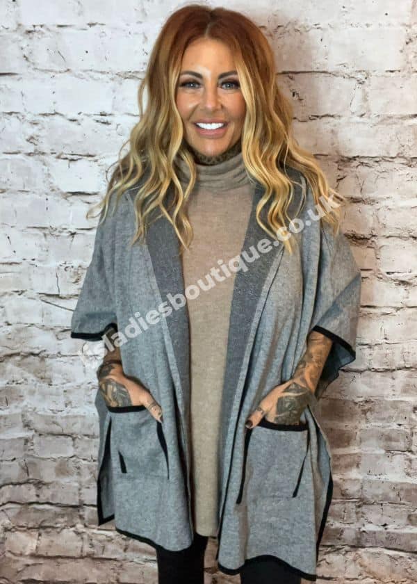 Lindsay Hooded Poncho (one size fits all) NO RETURNS ON SALE ITEMS - LJ ...