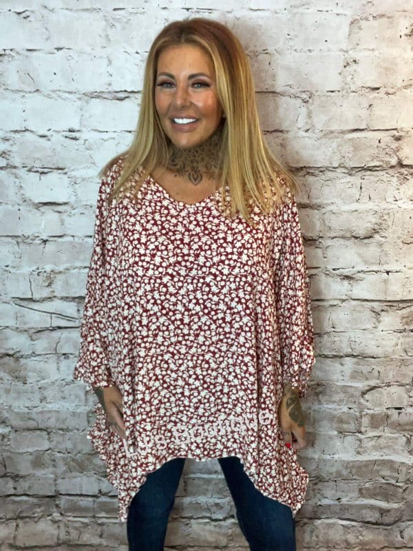 Faye Kaftan Style Top Best Fits 14-24