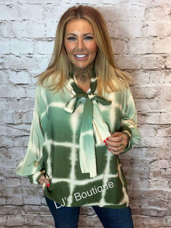Nancy Tie Dye Shirt best fits 14-20 - "No Returns On Sale Items"
