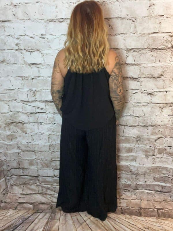 Lydia Wide Leg Elasticated Trousers Best Fits 14-22  "No Returns On Sale Items" - Image 6