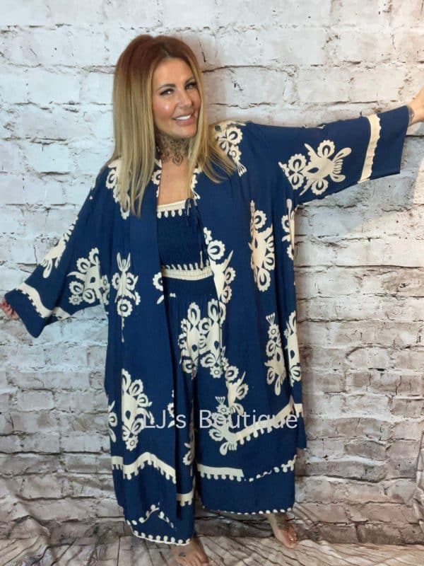 The Galadriel Jump Suit & Duster Coat Set 14-24 "No Returns On Sale Items" - Image 6
