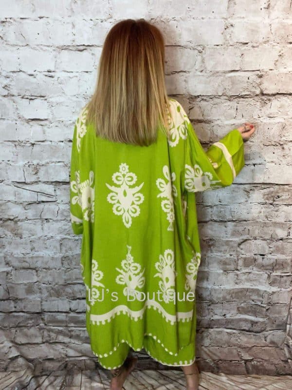 The Galadriel Jump Suit & Duster Coat Set 14-24 "No Returns On Sale Items" - Image 4