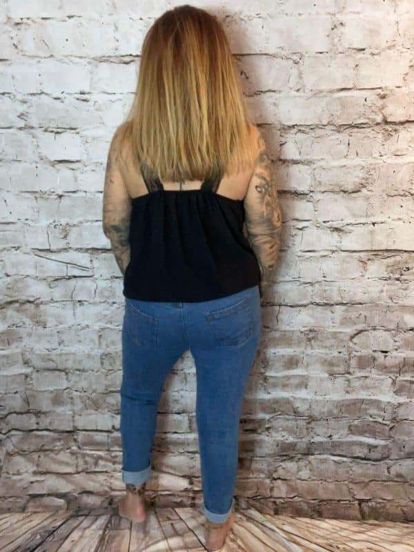 Distressed Denim Premium Magic Jeans - Image 4