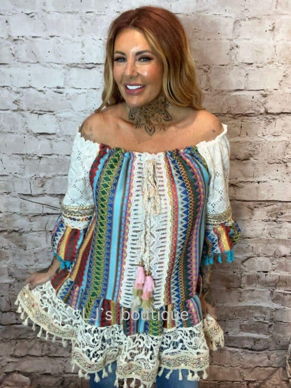 Samara Bardot Tunic Dress Best Fits 14-22 - Image 5