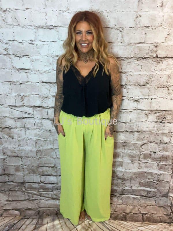 Sunset Nights Wide Leg trousers 16-24 - Image 7