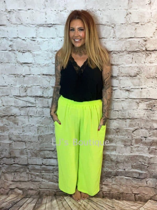 Sunset Nights Wide Leg Trousers 12-22 - Image 2
