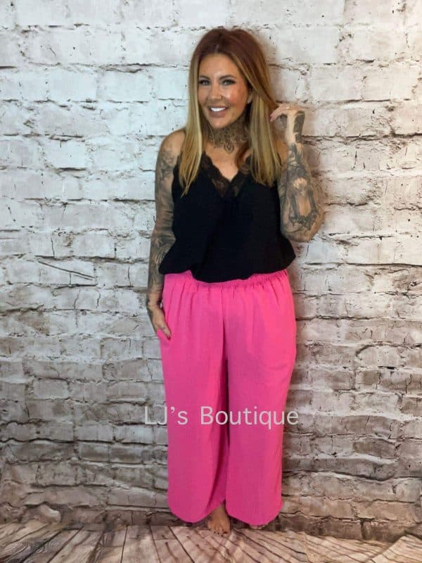 Sunset Nights Wide Leg Trousers 12-22 - Image 3