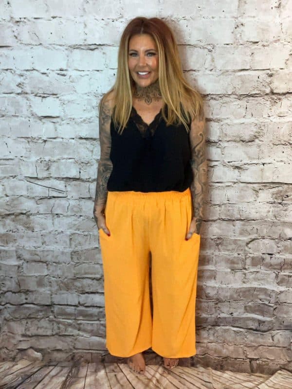 Sunset Nights Wide Leg Trousers 12-22 - Image 4