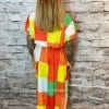 Amaya Long Wrap Dress Best Fits 14-24 - Image 2