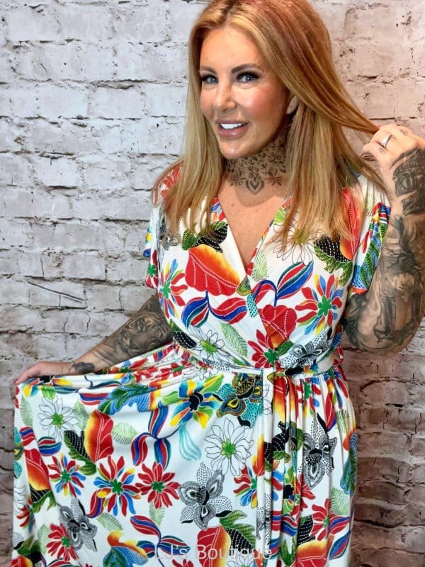 Ramona Wrap Dress Best Fits 14-26