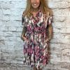 Picasso Midi Wrap Dress Best Fits 14-24 - Image 2