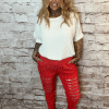 Magic trousers  Best Fits: 16-24 Sparkle and stripe  "No Returns On Sale Items" - Image 7