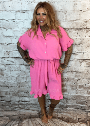 Zara pleated playsuit best fits 16-24