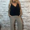 Wide leg Plain Magic Trousers Best fits 14-22 "No Returns On Sale Items"