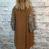 Emory Animal Print Sleeve Collar Dress best fits 14-24 "No Returns On Sale Items" - Image 8