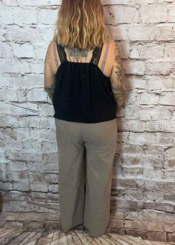Wide leg Plain Magic Trousers Best fits 14-22 "No Returns On Sale Items" - Image 4