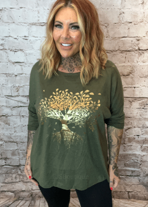 Golden tree soft knit jumper Best Fits 14-20 "No Returns On Sale Items"
