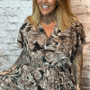 Marina Maxi Wrap Dress Best Fits 14-24  *RESTOCKED* - Image 4