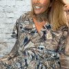 Marina Maxi Wrap Dress Best Fits 14-24  *RESTOCKED* - Image 6