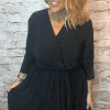 Maggie Wrap Dress best fits 14-24 - Image 6