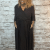 Maggie Wrap Dress best fits 14-24 - Image 3