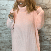 Emma Turtle Neck Waffle Jumper 16-26 "No Returns On Sale Items"