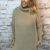 Emma Turtle Neck Waffle Jumper 16-26 "No Returns On Sale Items" - Image 4