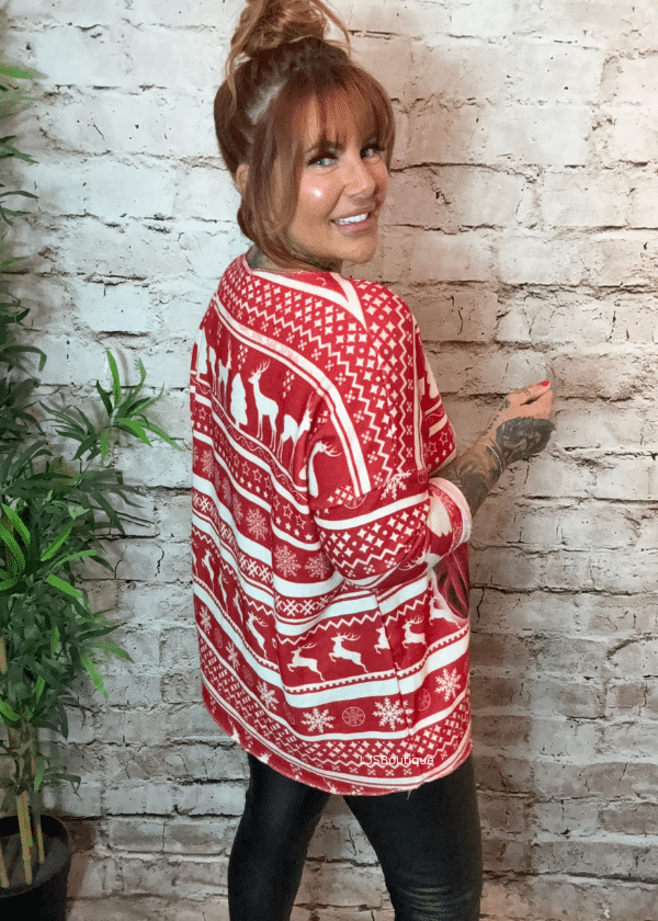 Merry Christmas soft knit jumper best fits 14-22 - Image 2