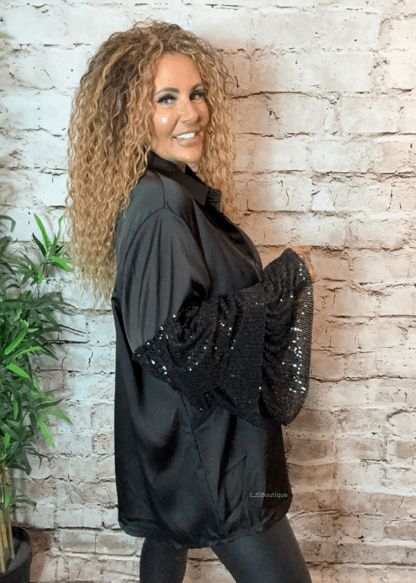 Frankie frilled shirt best fits 16-24 - Image 3