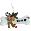 103 – Personalized Christmas Tree Decorations -Dog Bone “No Returns On Sale Items” - Image 2