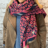 361 Medium thickness Leopard print scarf - Image 4
