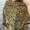 361 Medium thickness Leopard print scarf - Image 3