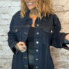 Long denim jacket - Image 5