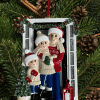 Personalized Christmas Under The Mistletoe - Family of 3-4 & 5 “No Returns On Sale Items”
