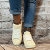 Retro-Inspired Beige trainers "No Returns On Sale Items" - Image 4