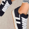 Retro-Inspired Black trainers  *Restock* No Returns on sale items - Image 2