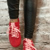 Inspired Red retro runners "No Returns On Sale Items" - Image 3
